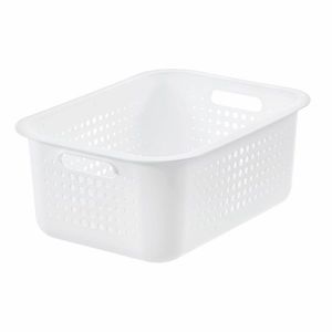 Coș de depozitare SmartStore Modern, alb, 37 x 28x 15 cm, alb, 37 x 28 x 15 cm imagine