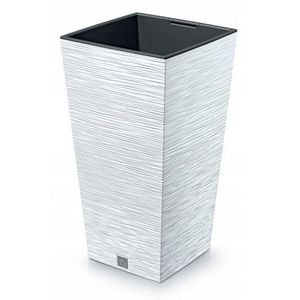 Ghiveci de flori FURU SQUARE 29, 5 cm, alb, alb, 29, 5 cm imagine