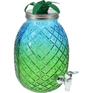 Dozator de băuturi EH din sticlă 4, 5 l, verde, verde imagine
