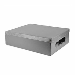 Cutie pliabilă de depozitare Compactor cu PVC 58 x 48 x 16 cm, gri imagine