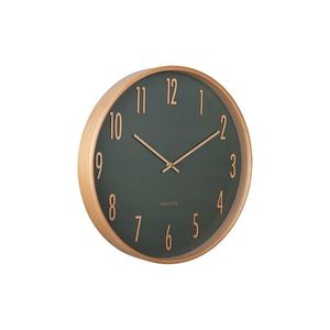 Karlsson 5996GR ceas de perete cu design verde, diametru 40 cm imagine