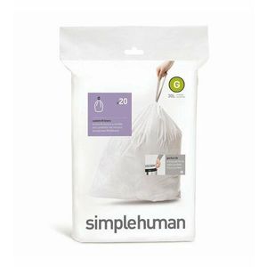 Coș de gunoi din plastic 30 l - simplehuman imagine
