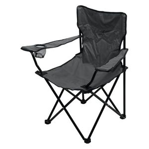 Scaun pliabil de camping Cattara 13447 Bari, gri , 49 x 39 x 84 cm, gri imagine