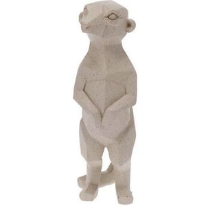Decorațiune geometrică Suricata, 27 cm, crem imagine