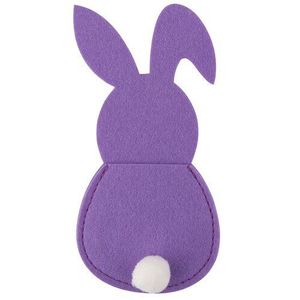 Altom Set de buzunare pentru tacâmuri Rabbit, 4buc, 15 x 8, 5 cm, violet, mov imagine