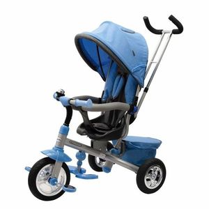Tricicleta Baby Mix pentru copii 3in1 Typhoon 360°albastru imagine