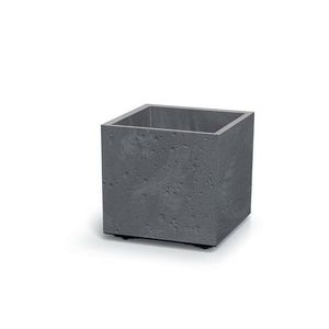 Ghiveci SIERRA SQUARE BETON EFFECT 38, 5 cm , gri, gri, M imagine