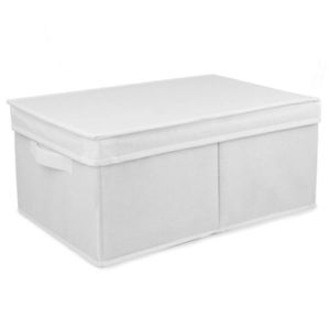 Cutie depozitare Compactor Wos, pliabilă carton30 x 43 x 19 cm, albă, alb, S imagine