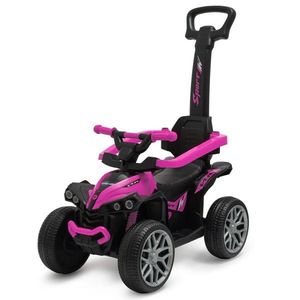 Baby Mix Mega Prime EVA balansoar pentru copii cubară de ghidare, roz imagine