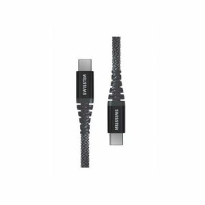 Cablu încărcare cu kevlar SWISSTEN USB-C USB-C, 1, 5 m imagine
