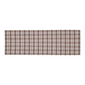 Traversă de masă Happy check bej/negru , 35 x 120 cm, bej, 35 х 120 cm imagine