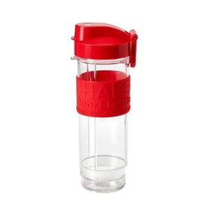 Concept Recipient complet cu capac 400 ml, roșu imagine