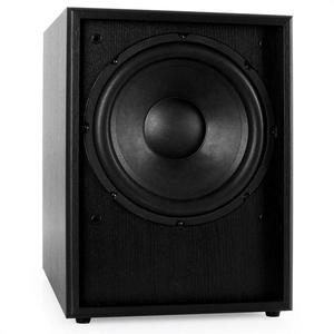 Auna Active Subwoofer Line-300-SW-BK AUX negru imagine