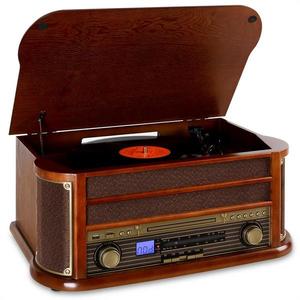 Auna Belle Epoque 1908 echipament stereo retro bluetooth imagine