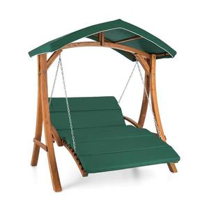 Blumfeldt ARUBA, leagăn, leagăn de grădină, lemn masiv, 130 cm, 2 poziții imagine