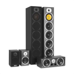 Auna V9B, difuzoare surround, set de 5 boxe, 440W, rms, negru imagine