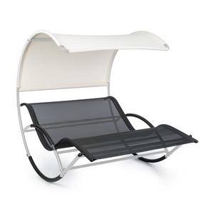Blumfeldt The Big Easy, leagăn, argintiu, rezistent la apă, maxim 350 kg, protecție UV imagine