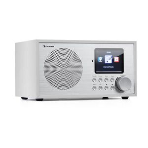 Auna Silver Star Mini, internet DAB+/radio FM, WiFi, BT, DAB+/FM, alb imagine