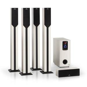 Auna Areal Elegance, sistem de canale 5.1, 190 W, RMS, BT, USB, SD, AUX imagine