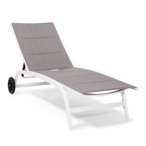 Blumfeldt Limala, șezlong, oțel / aluminiu, textil, 150 kg, portabil imagine