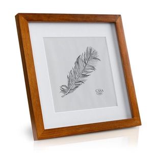 Casa Chic Bristol, ramă pentru fotografii, sticlă, 25 x 25 cm cu suport, lemn adevărat imagine