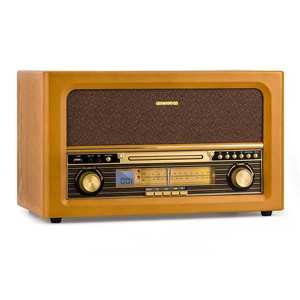 Auna Belle Epoque 1906 Sistem stereo retro CD FM USB MP3 REC AUX imagine