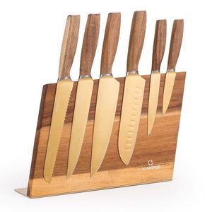 Klarstein Kazuno, set de cuțite, 7 piese, bloc magnetic, PVD, strat de titan imagine