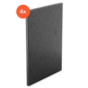 Klarstein Yuma Filtru de mirosuri pentru coșul de gunoi cu carbon activ 5 straturi pentru o absorbție puternică a mirosurilor funcționează până la 3 luni de utilizare în bucătărie și pentru deșeuri organice 4 bucăți per pachet imagine