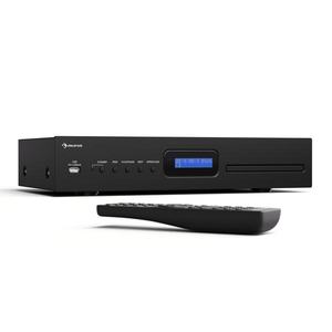 Auna Art22 CD/MP3 player, HiFi player, CD, CD-R/RW, CD-MP3, Display, Telecomandă imagine