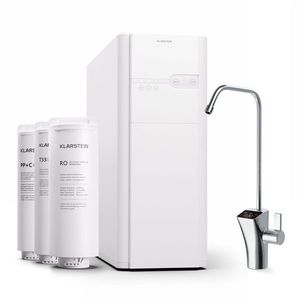 Klarstein PureLine 400, sistem de filtrare, osmoză inversă, 400 GPD / 1500 L/d imagine
