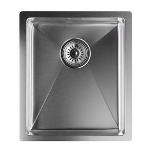 Klarstein TitanSteel Chiuvetă de bucătărie 45 x 39 cm (LxÎ) cu suprafață rezistentă la rugină, zgârieturi și căldură. imagine