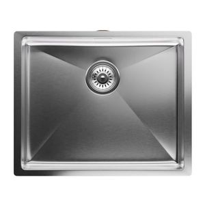 Klarstein TitanSteel Chiuvetă de bucătărie 45 x 55 cm (LxÎ) cu suprafață rezistentă la rugină, zgârieturi și căldură. imagine
