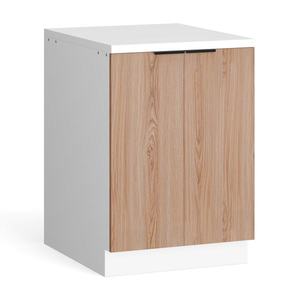 Blumfeldt Raft cu rafturi WoodVista, Dispunere practică a rafturilor, Materiale ușor de întreținut, Spațiu de depozitare imagine
