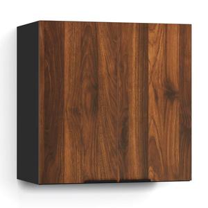 Blumfeldt Dulap înalt WoodVista, Soft-Close, mânere din aluminiu, materiale durabile imagine