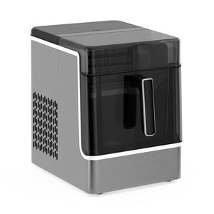 Klarstein Ice Lux mașină de făcut cuburi de gheață, Oțel inoxidabil, 23kg/24h, Auto-curățare imagine