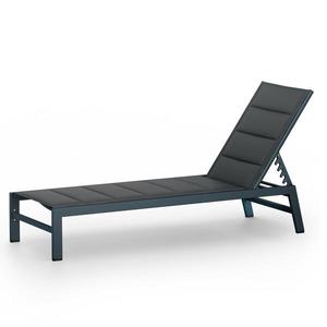 Blumfeldt Renazzo Lounge șezlong | Capacitate de încărcare 120 kg | 5 trepte de reglare | Rezistent la apă imagine