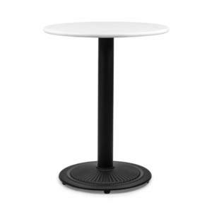 Blumfeldt Patras Pearl, masă bistro, stil Art Nouveau, marmură, Ø 60 cm, înălțime 75 cm, fontă imagine