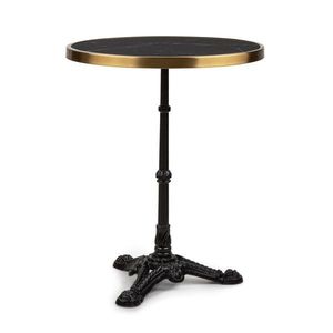 Blumfeldt Patras Lux, masă bistro cu bază cu trei picioare, masă din marmură, Ø: 57, 5 ​​cm, înălțime: 72 cm imagine