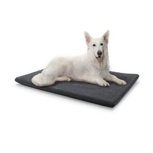 Brunolie Nala, așternut pentru câine, pernă pentru câine, lavabil, antiderapant, respirabilă, spumă comfortabilă, mărimea L (120 × 5 × 80 cm) imagine