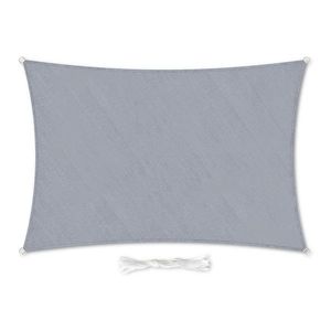 Blumfeldt Parasolar dreptunghiular, 5 × 7 m, cu inele de fixare, poliester, respirabil imagine