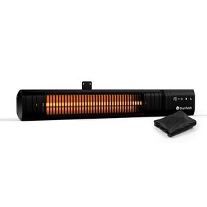 Blumfeldt Încălzitor radiant Gold Bar Slim 3000 W, 9 nivele, funcție WiFi, control tactil, telecomandă, IP 65 imagine
