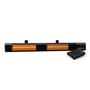 Blumfeldt Încălzitor radiant Gold Bar Slim 3000 W, 9 nivele, funcție WiFi, control tactil, telecomandă, IP 65 imagine