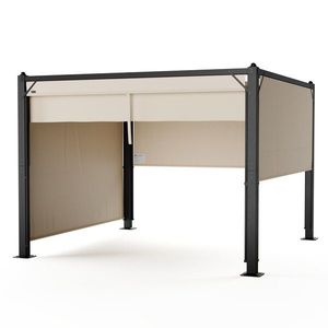 Blumfeldt Pantheon Cortina - Adăpost flexibil pentru exterior, 3x3 m imagine