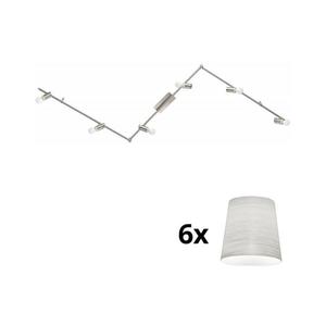 Spot LED Eglo MY CHOICE 6xE14/4W/230V crom/crem imagine