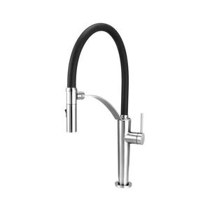 Baterie de chiuvetă cu pipă flexibilă Deante BRC_072M CORDA crom lucios imagine