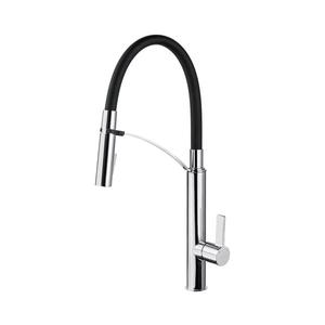 Baterie de chiuvetă cu pipă flexibilă Deante BGB_B720 GERBERA negru/crom imagine