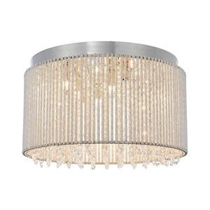 Plafonieră de cristal Endon 81980 GALINA 10xG9/25W/230V crom mat imagine