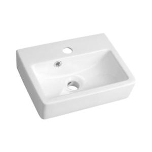 Lavoar Bruckner NOAM 37, 5x28 cm ceramică/alb imagine