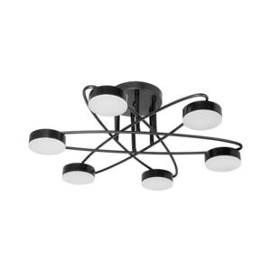 Lustră LED aplicată 6xLED/7W/230V negru imagine