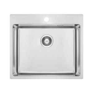 Chiuvetă de bucătărie Deante ZPO_010B OLFATO 50, 5x55 cm oțel periat imagine